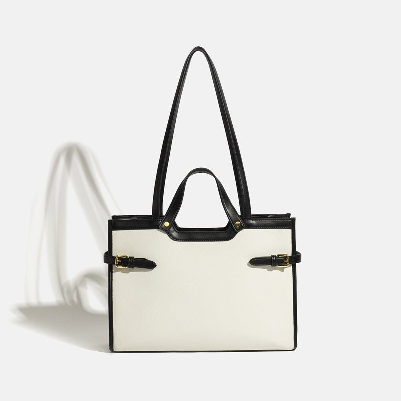 Accessories Women Canvas Niche Shoulder Tote Bag
