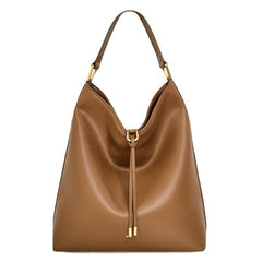 Suede Tote Bag for Women, Large Capacity Commute Crossbody Bucket Bag