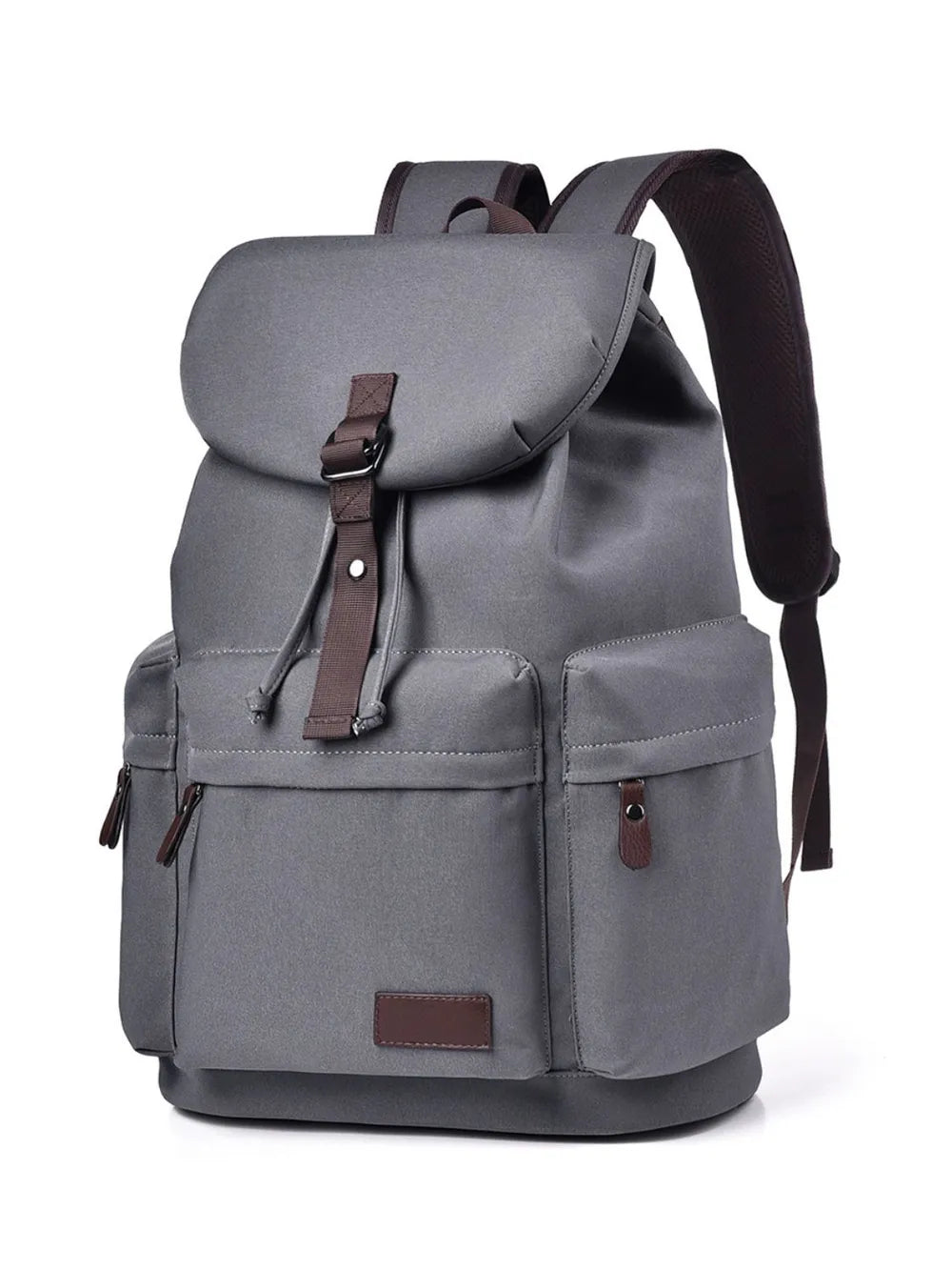 Accessories Multi Pockets Adjustable Strap Canvas Backpack Bag
