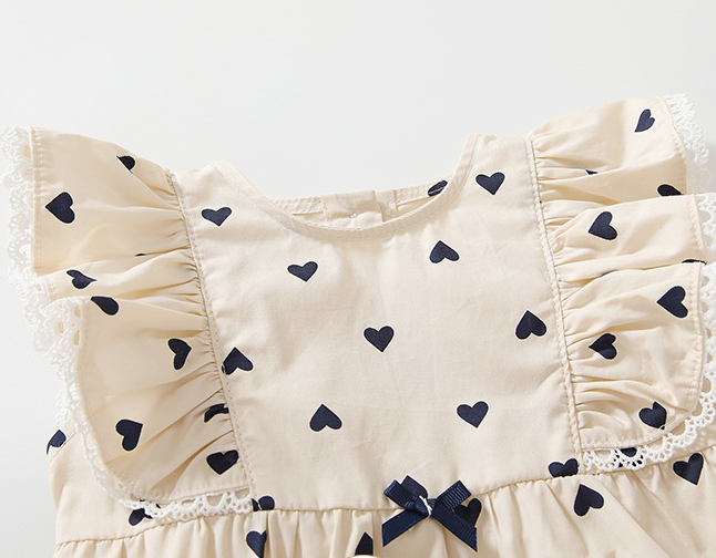 Newborn Romper Shirt Sleeveless Ins Romper Korean Jumpsuit