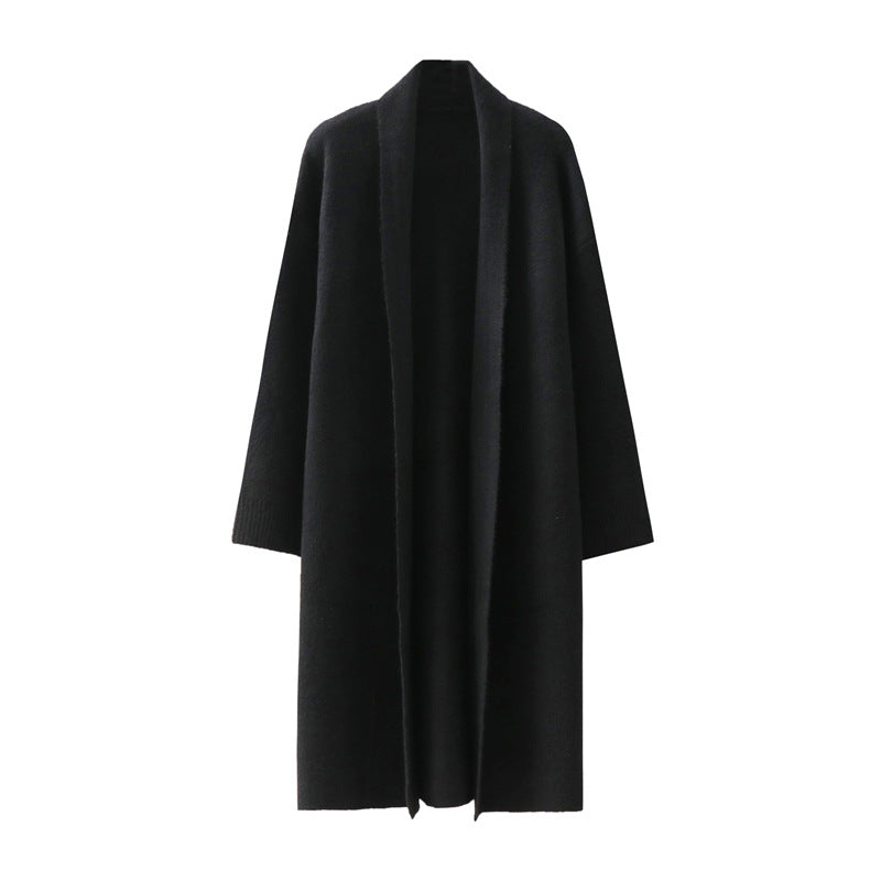 Women Long Loose Sweater Jacket