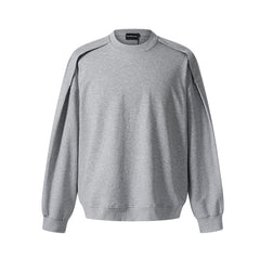 Men Casual Round Neck Pullover Sweatshirt