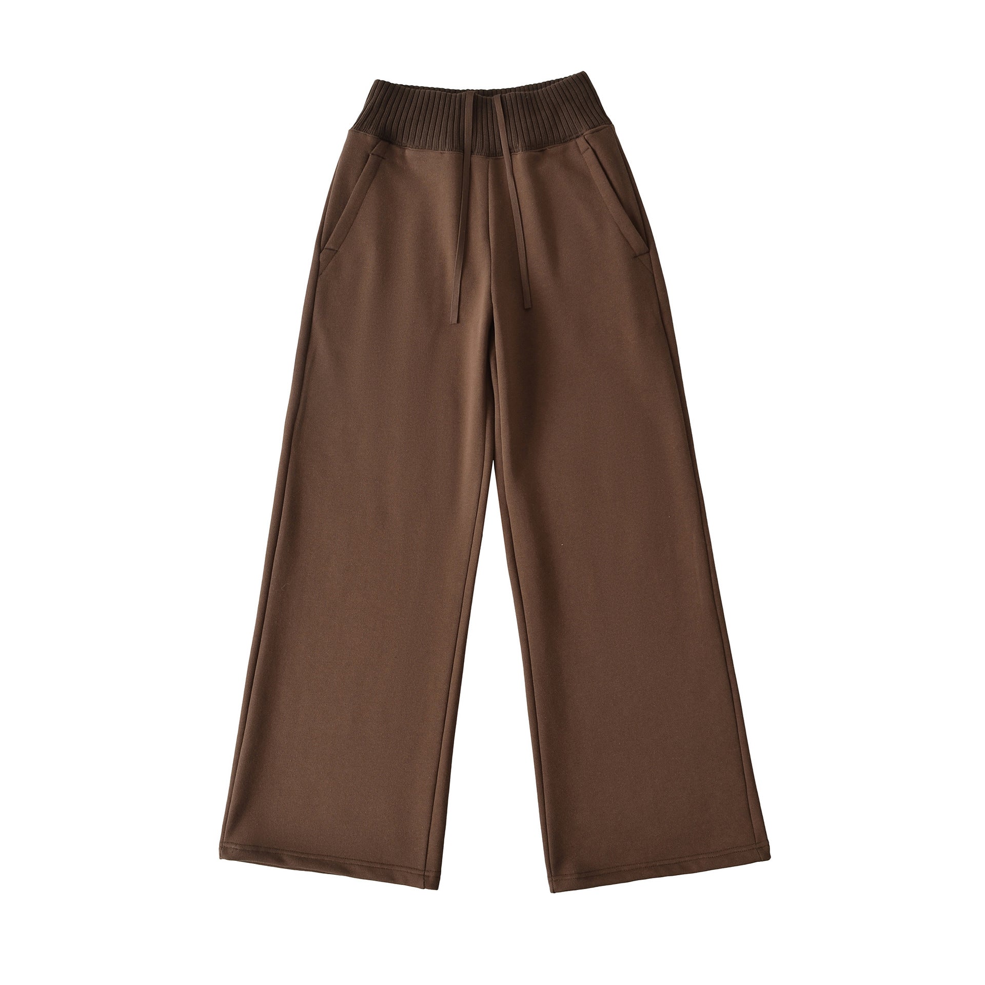 Women Warm Wide Leg Track Pants