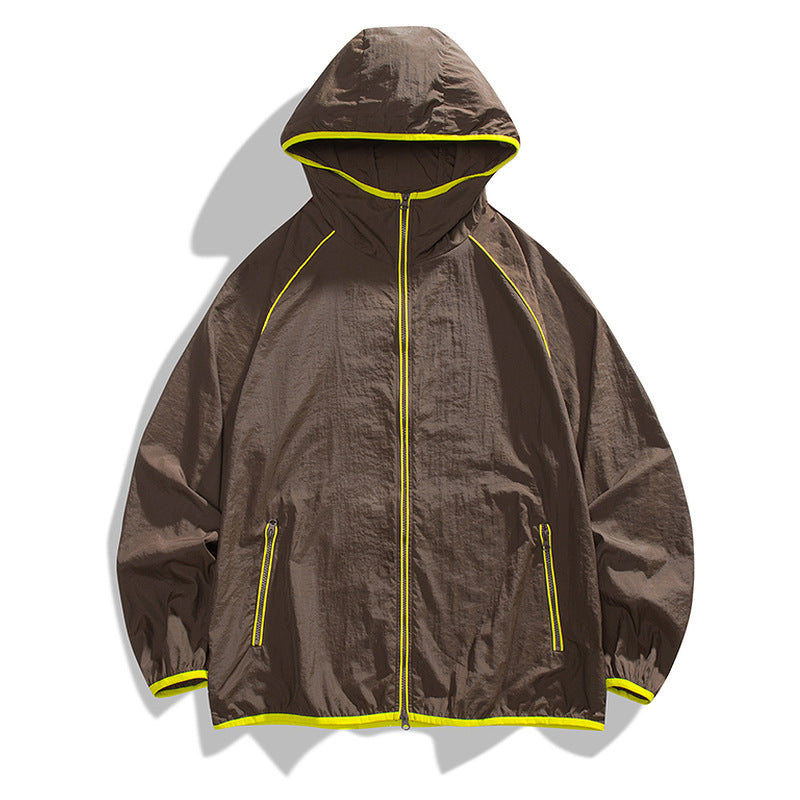Men Fishing and Hiking Outdoor Sports Sunscreen Jacket