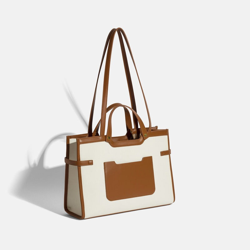 Accessories Women Canvas Niche Shoulder Tote Bag