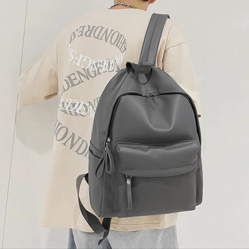 Accessories Women Leather Casual Backpack Bag