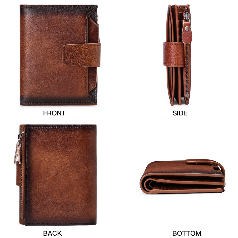 Accessories Men Genuine Leather Casual Wallet