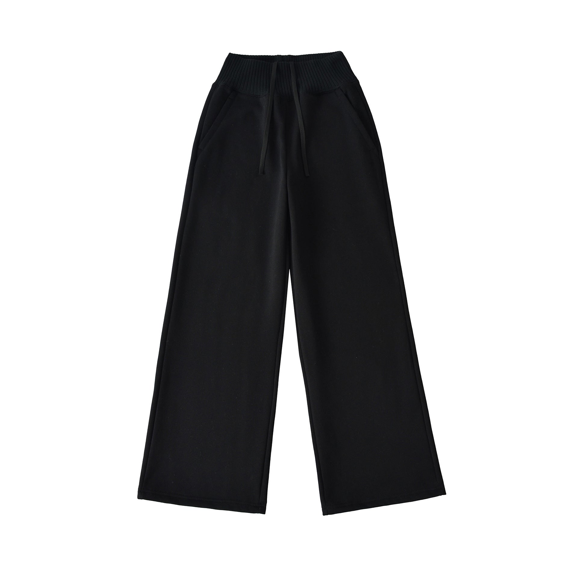 Women Warm Wide Leg Track Pants