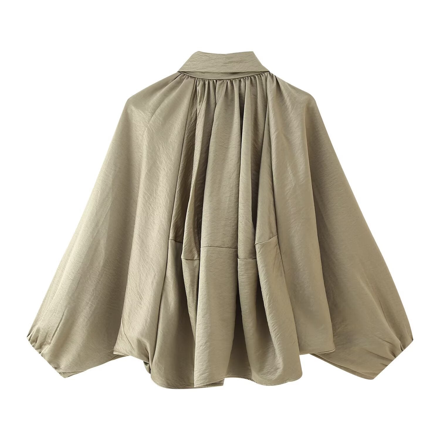 Women's Collar, long sleeved puffy baseball jacket
