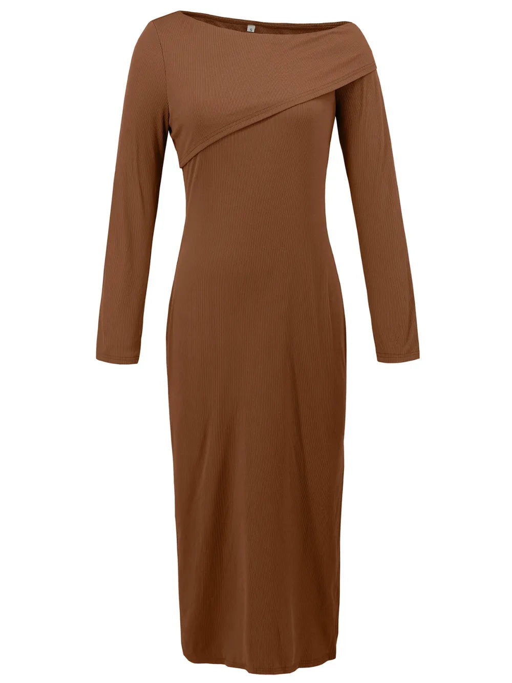 Women Casual Slant Off Shoulder Dress