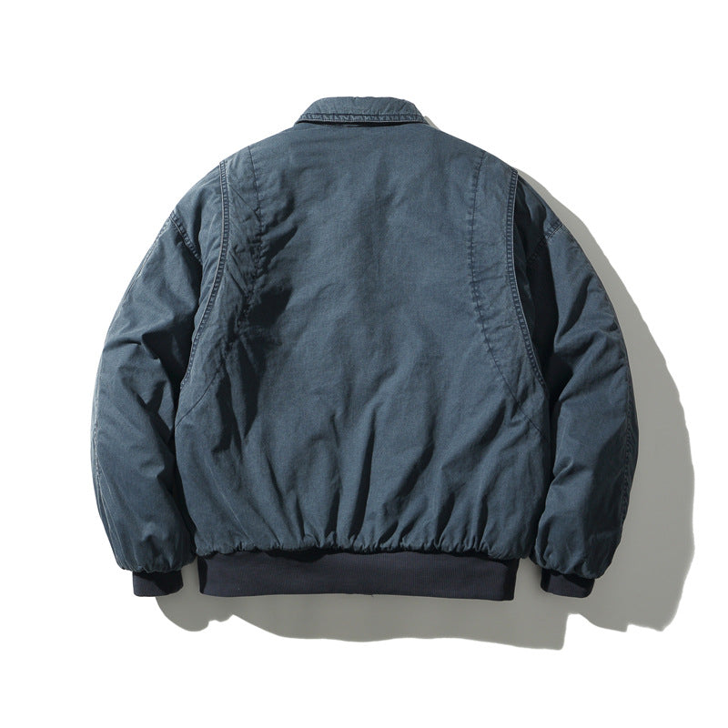 Men Winter Pilot Bomber Jacket