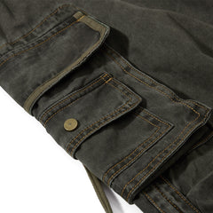 Men Casual Large Pocket Cargo Pants