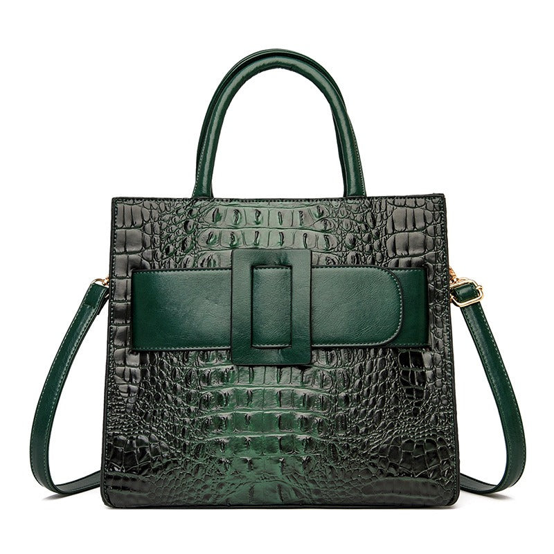 Accessories Women Crocodile Vintage Crossbody Tote Bag