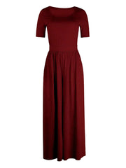 Women Casual Short Sleeve Loose Jumpsuit