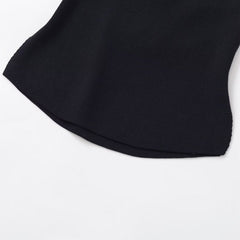 Women Casual Backless Metal Strap Tank Tops
