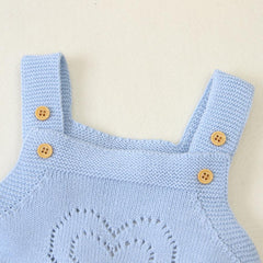 Baby Infant Bunny Rabbit Knitted Jumpsuits One Piece