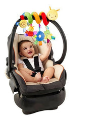 Newborn Music Bed Wrapping Bell Hanging Soft Fabric Plush Bedhead