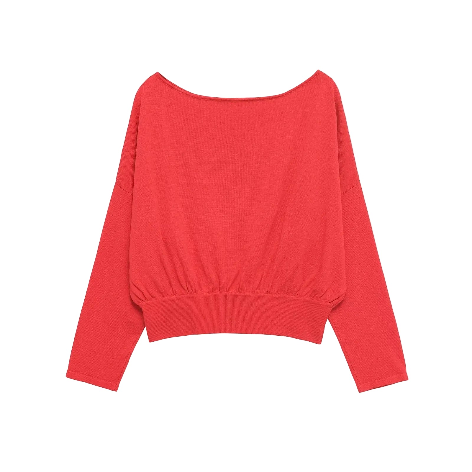 Women Casual Soft Long Sleeved Knitted Sweaters