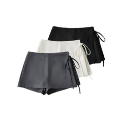 Women Side Slit Skorts Bottoms