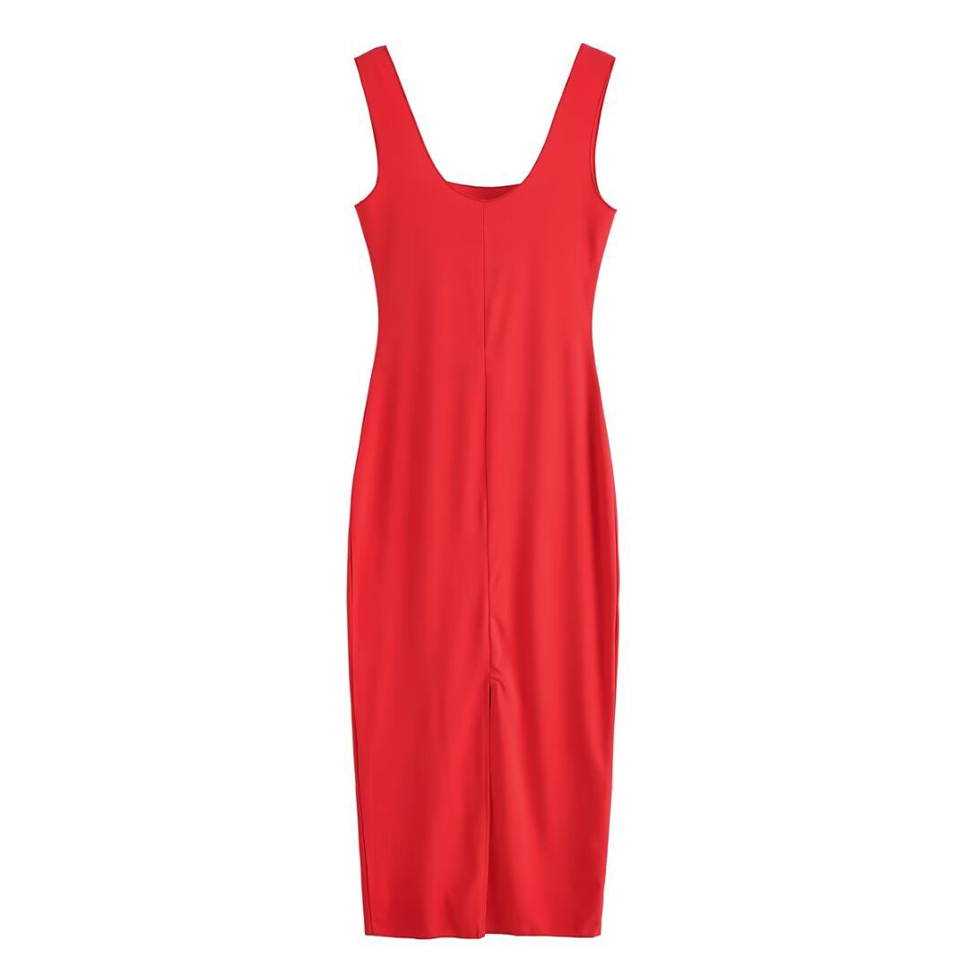 Women Cami Fit Sleeveless Dress