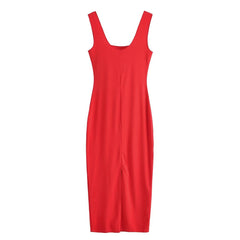 Women Cami Fit Sleeveless Dress