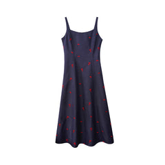 Women Slim Cotton Cowboy Dress