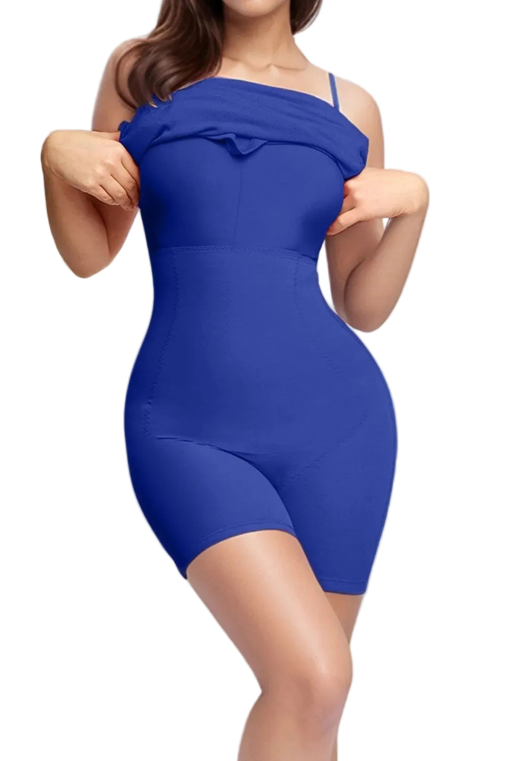 Women Basic Bae Built-In Shapewear Sleeveless Dress