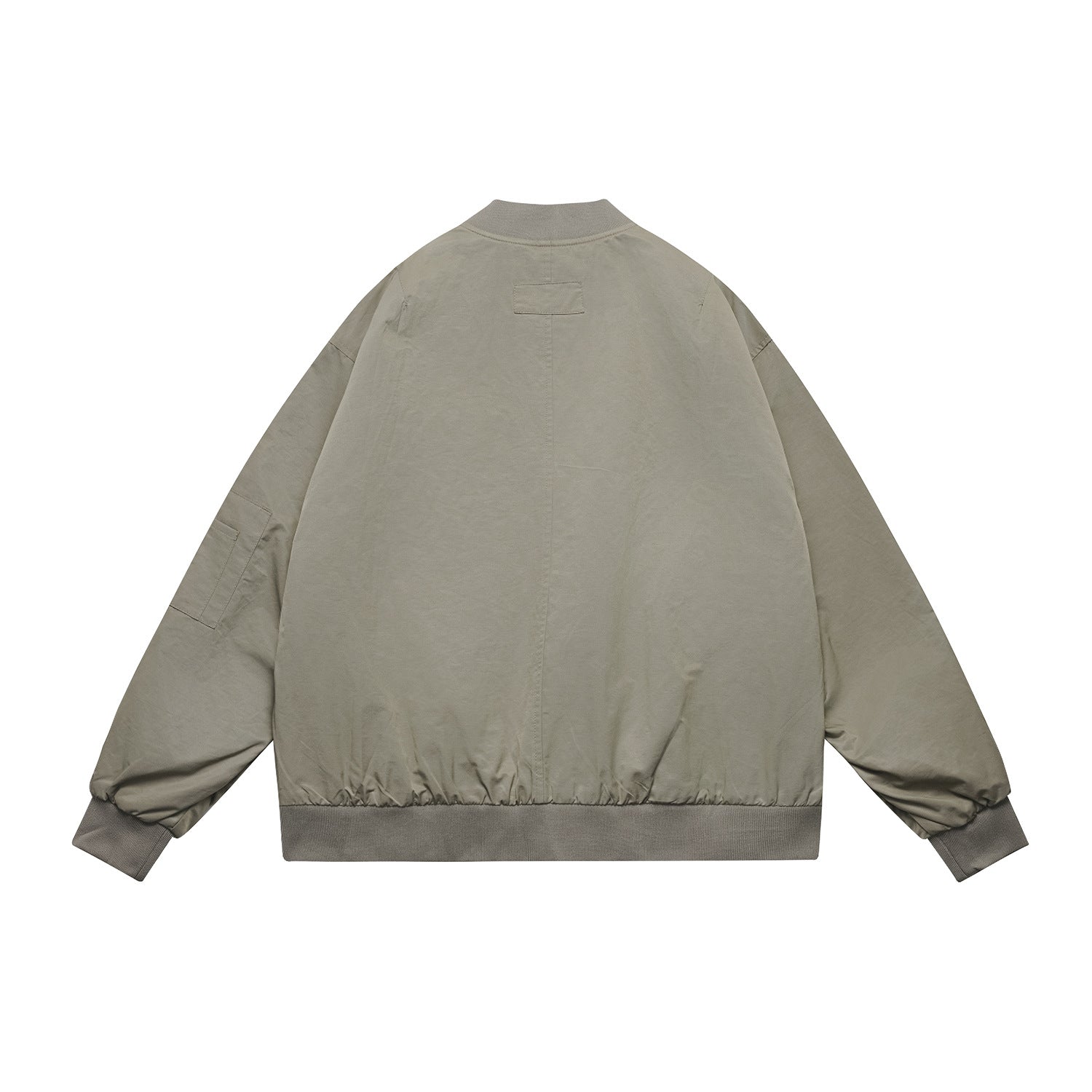 Men Multi-Pocket Loose Bomber Jacket