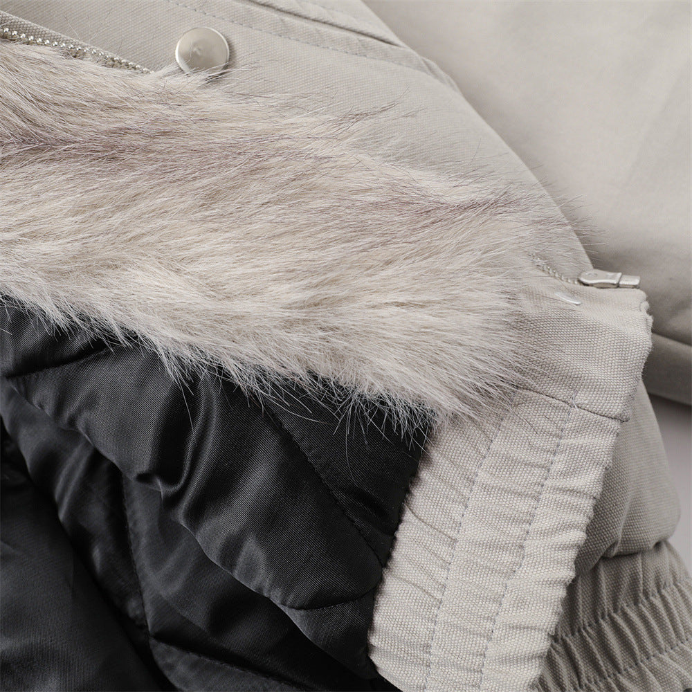 Unisex Cotton Hooded Canvas Jacket