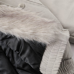 Unisex Cotton Hooded Canvas Jacket