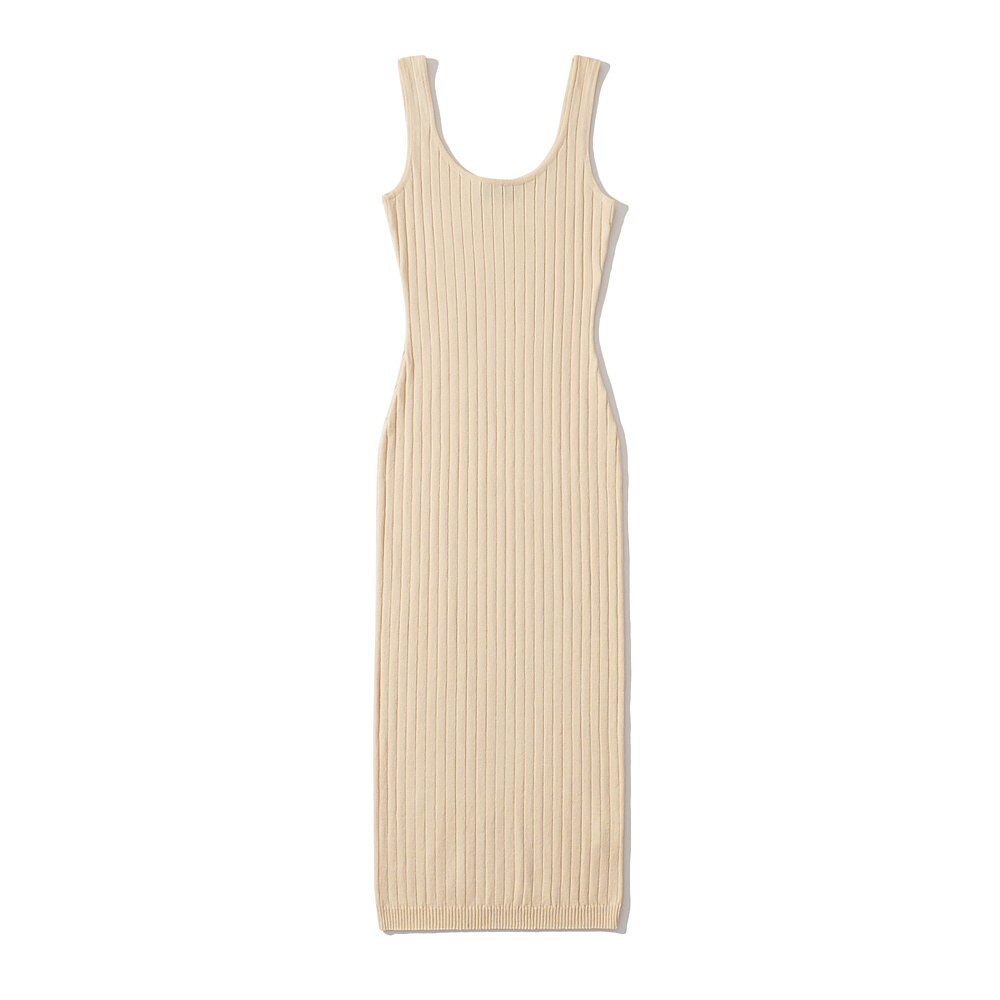 Women Summer Casual Bodycon Knitted Dress