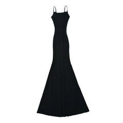 Women Soft Knitted Camisole Summer Dress