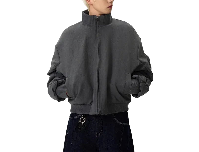 Men Casual Sleek Bomber Jacket