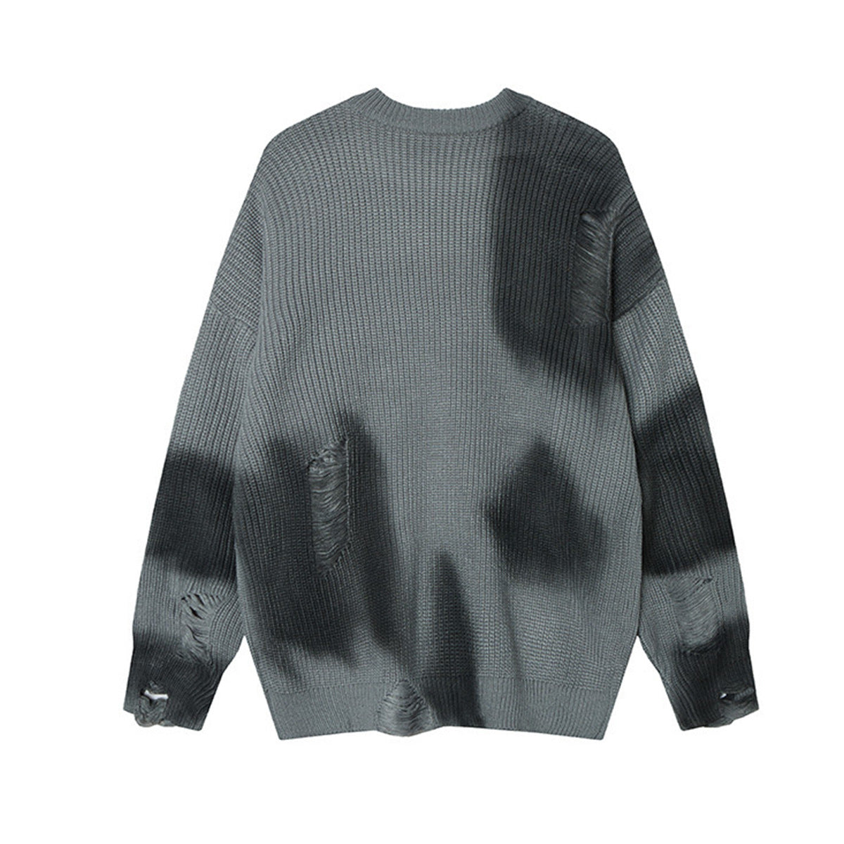 Unisex Knitted Tie Dye Sweater