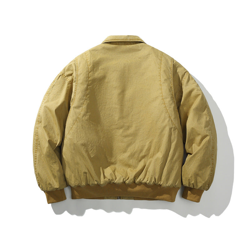Men Winter Pilot Bomber Jacket