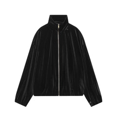 Women Elegant Woven Velvet Jacket