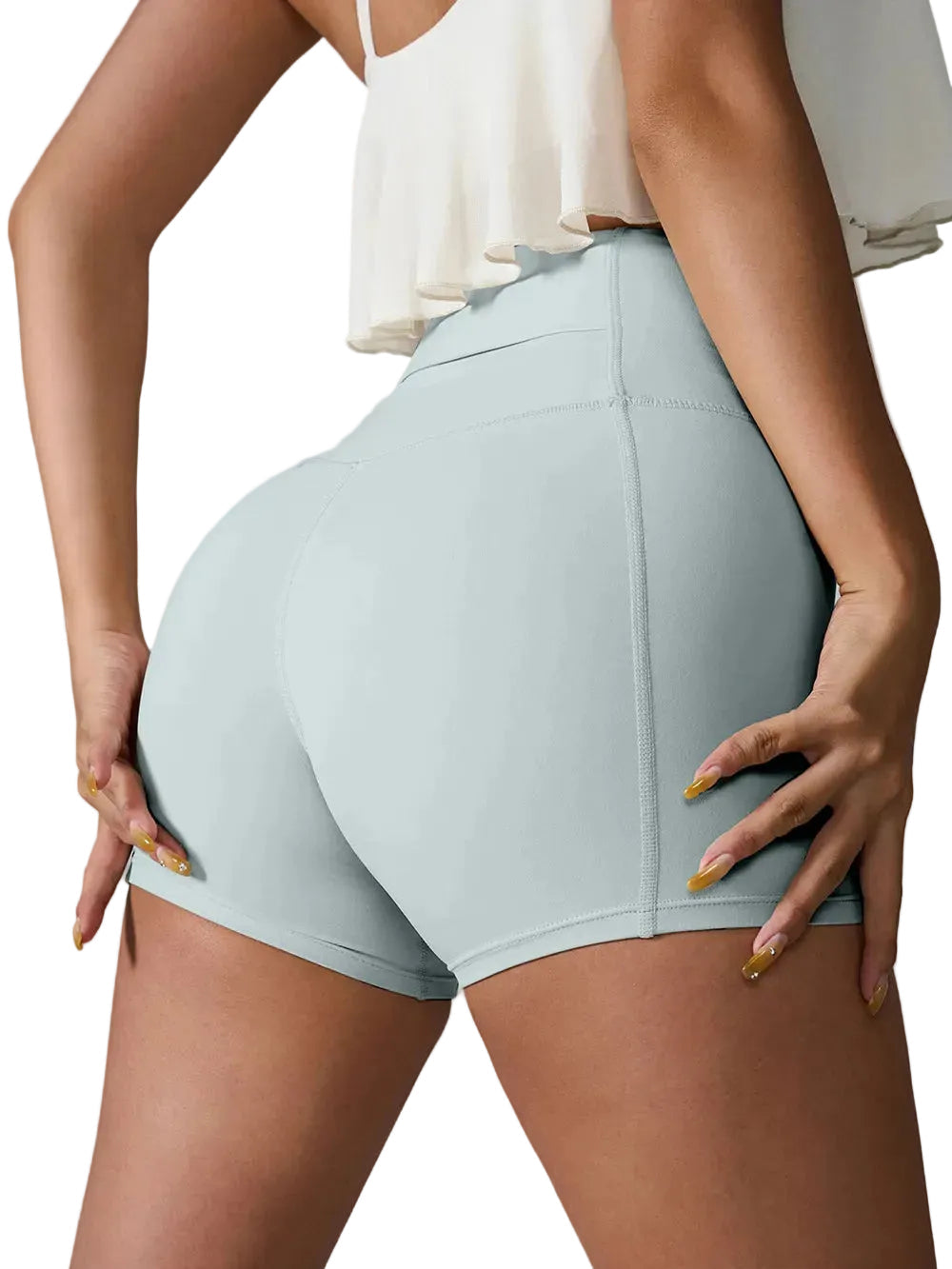 Women High Waist Active Shorts