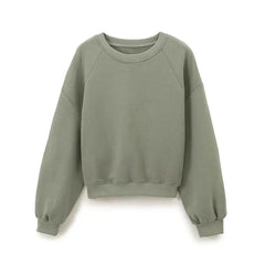 Women Casual Cotton Long Sleeve Sweat Pants Suits