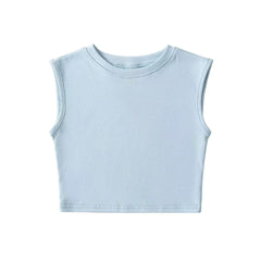 Women Cotton Cap Sleeve Tank Tops