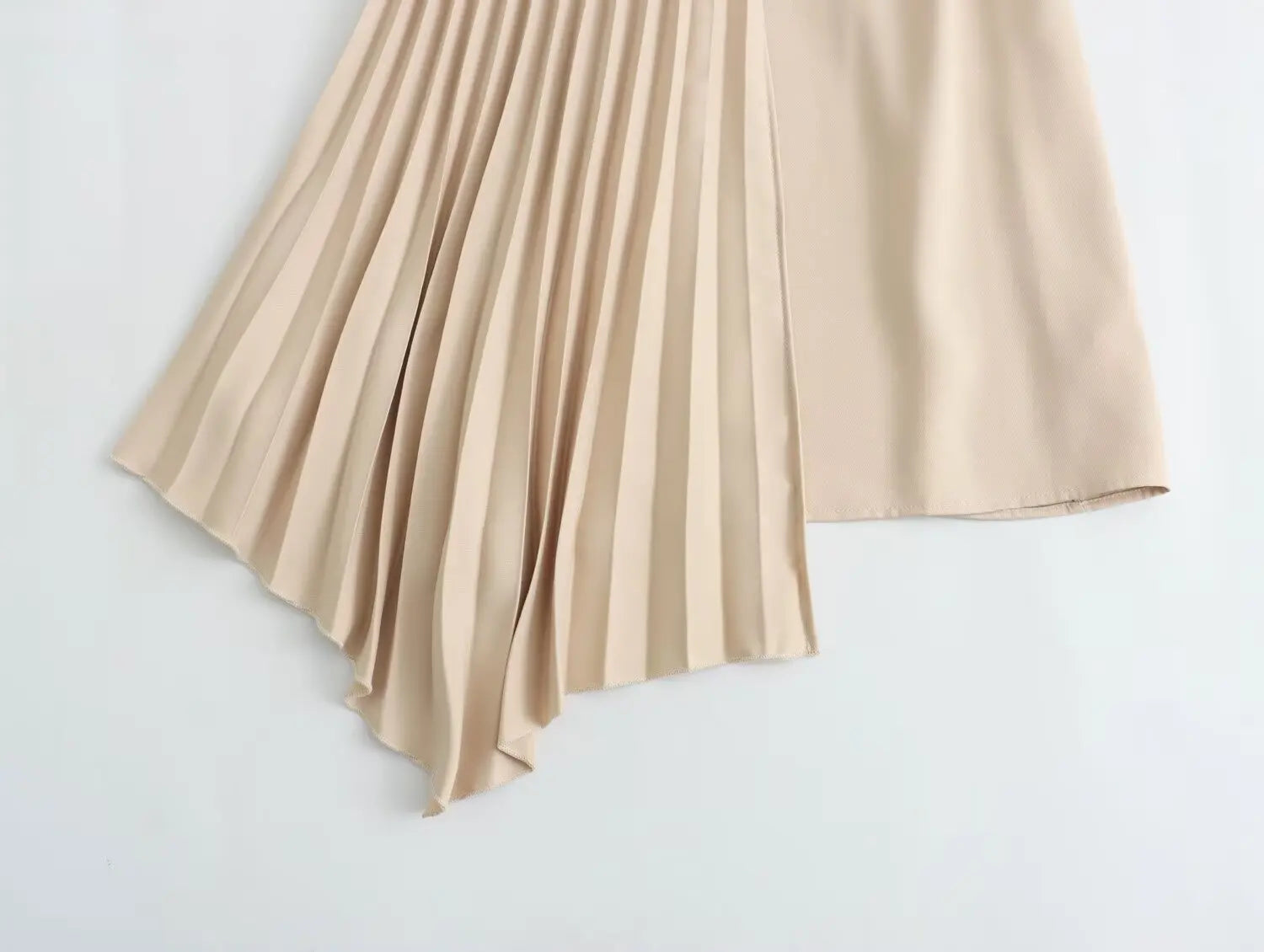 Women Casual Pleated Loose Shirt