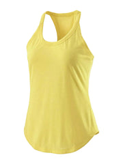 Women Scoop Neck Active Tank Tops