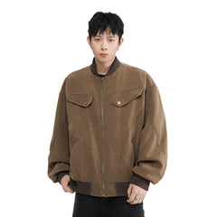 Men Cleanfit Harrington Vintage Varsity Jacket