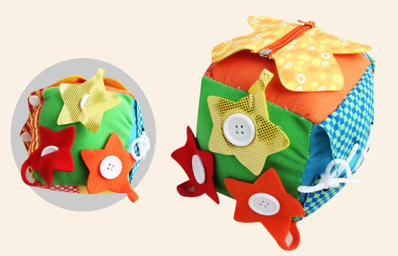 Baby Early Learning Life Skills Learning Square Ball