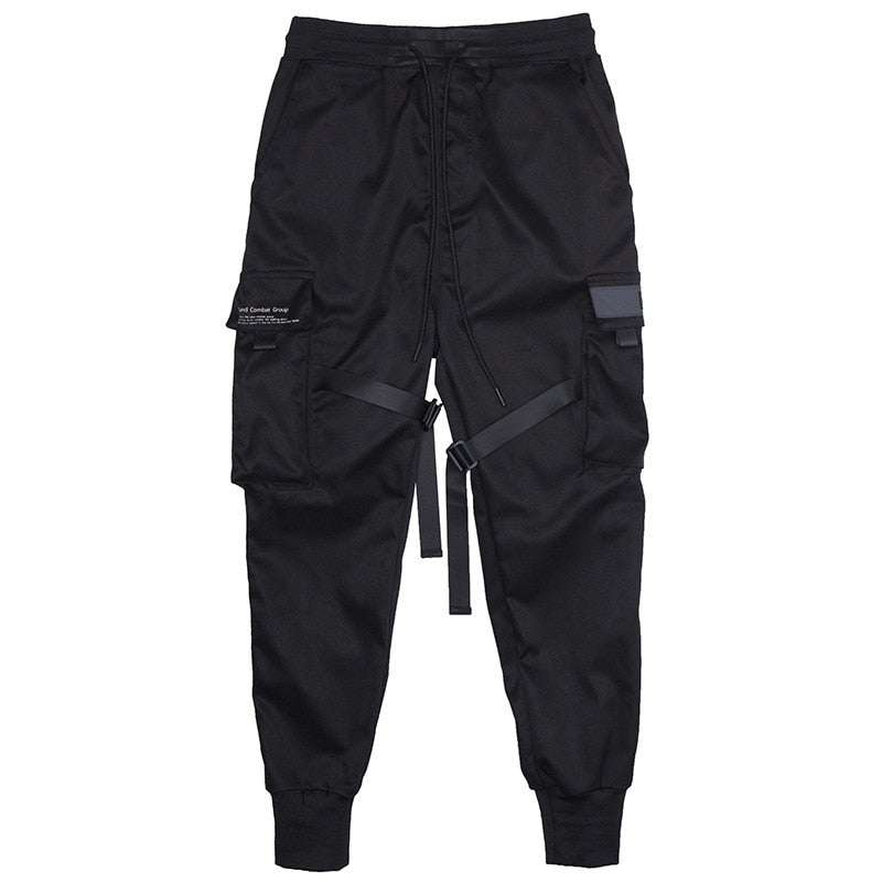 Men Cargo Streetwear Hip Hop Casual Sweatpants
