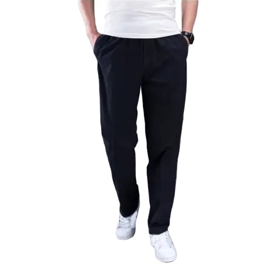 Men Casual Safari Style Cotton Cargo Pants