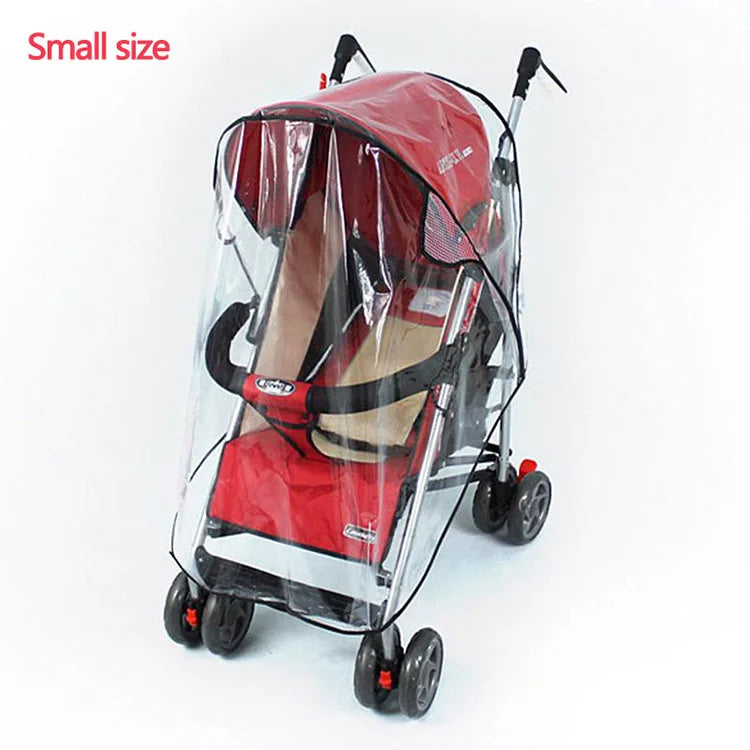 Accessories Kids Waterproof Transparent Stroller Weather Cover