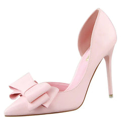 Woman Casual Bow Pumps Stiletto