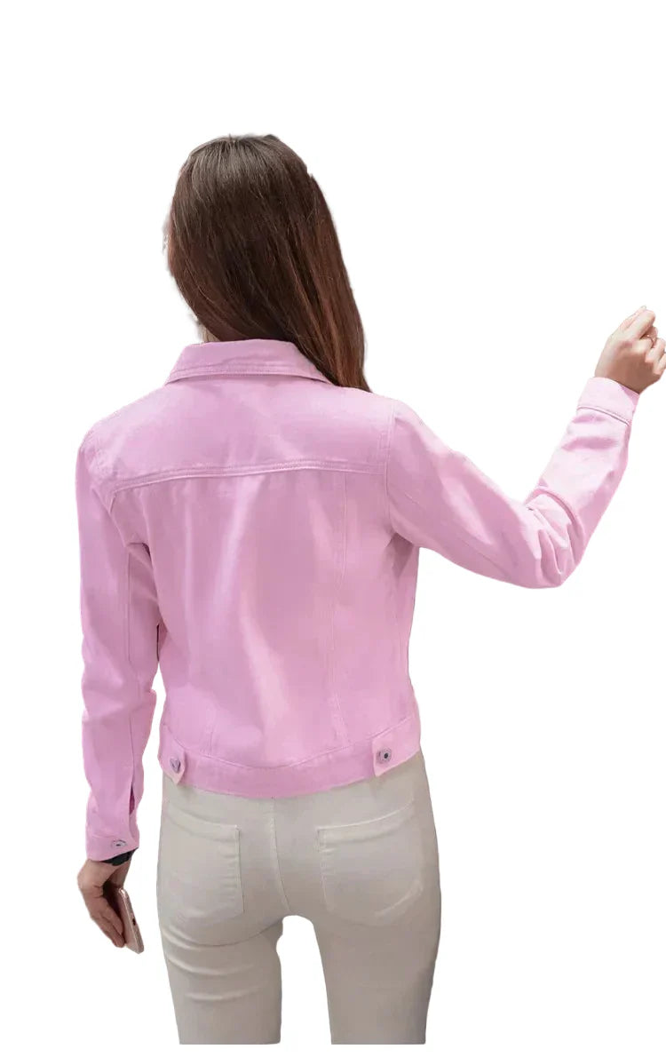 Women Long Sleeve Denim Jackets