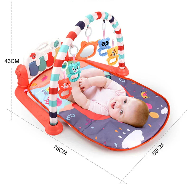 Baby Early Education Toys Foldable Gym Play Mat Unisex