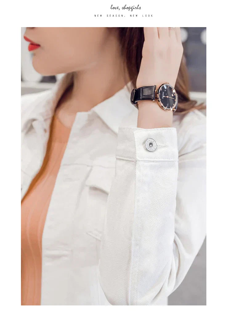 Women Long Sleeve Denim Jackets